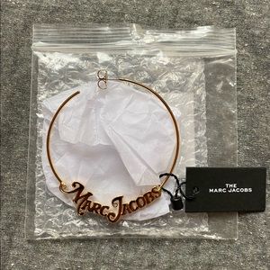 Marc Jacobs 14k Gold Hoops